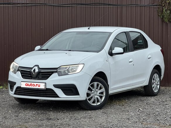 2020 Renault Logan II Рестайлинг, белый, 778000 рублей