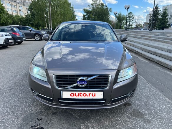 2010 Volvo S80 II Рестайлинг, серый - вид 1