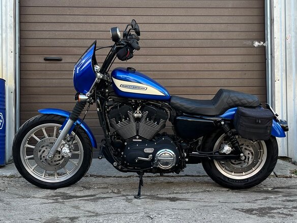 2007 Harley-Davidson Sportster 1200, синий, 650000 рублей - вид 7
