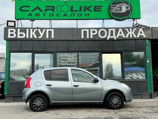 2011 Renault Sandero I, синий, 389000 рублей, вид 4