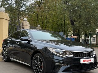 2019 Kia Optima IV Рестайлинг, синий, 2500000 рублей, вид 2