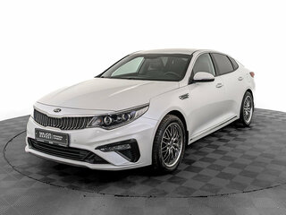2019 Kia Optima IV Рестайлинг, белый, 2045000 рублей, вид 1