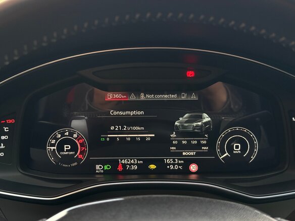 2019 Audi A7 55 TFSI II (4K), красный, 4250000 рублей - вид 12