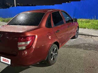 2012 Lada (ВАЗ) Granta I, красный, 130000 рублей, вид 2