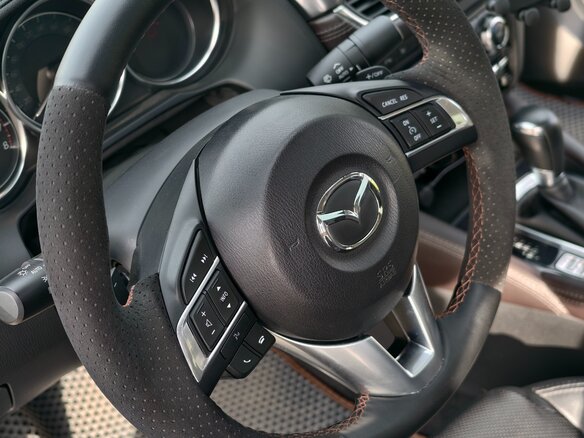 2015 Mazda 6 III (GJ) Рестайлинг, белый, 2077777 рублей - вид 8