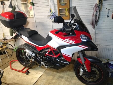 2013 Ducati Multistrada 1200, белый, 950000 рублей, вид 4