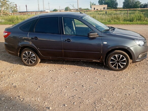 2018 Lada (ВАЗ) Granta I, серебристый - вид 2