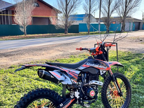 2024 Motoland CRF250, оранжевый, 130000 рублей - вид 1