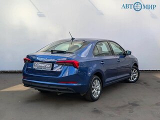 2020 Skoda Rapid II, синий, 1469000 рублей, вид 5