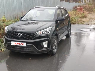 2021 Hyundai Creta I Рестайлинг, чёрный, 2270000 рублей, вид 2