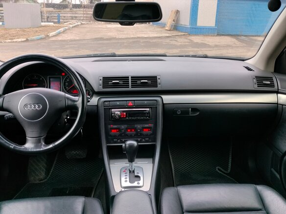 2003 Audi A4 II (B6), чёрный, 750000 рублей - вид 6