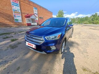 2017 Ford Kuga II Рестайлинг, синий, 1320000 рублей, вид 2