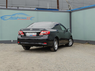 2013 Toyota Corolla X (E140, E150) Рестайлинг, чёрный, 990000 рублей, вид 3