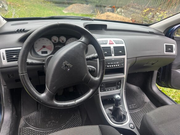 2007 Peugeot 307 I Рестайлинг, синий, 350000 рублей - вид 11