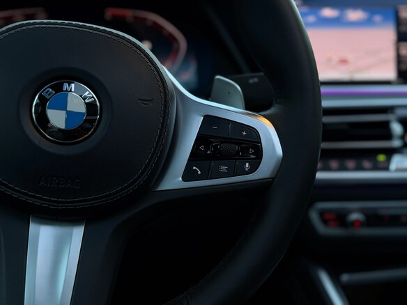 2019 BMW X6 30d III (G06), синий, 6950000 рублей - вид 13