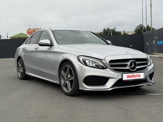 2017 Mercedes-Benz C-Класс 180 9G-TRONIC IV (W205), серебристый, 1829000 рублей, вид 3