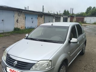 2012 Renault Logan I Рестайлинг, серый, 450000 рублей, вид 1