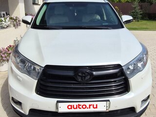 2014 Toyota Highlander III (XU50), белый, 2400000 рублей, вид 2