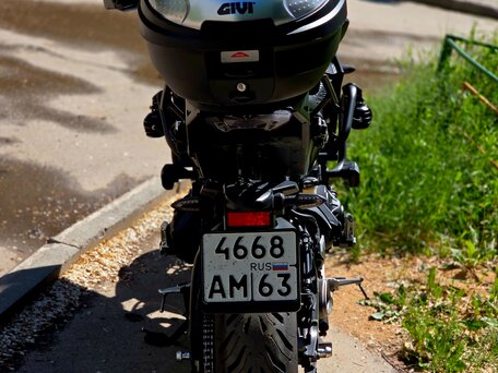 2017 Yamaha MT-09 Tracer (FJ-09), чёрный, 850000 рублей, вид 3