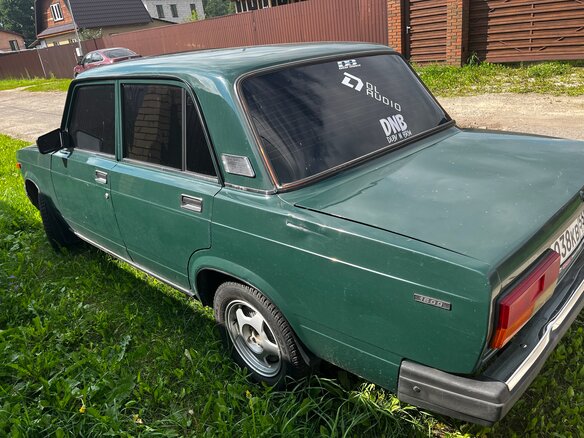 1998 Lada (ВАЗ) 2107, зелёный - вид 2