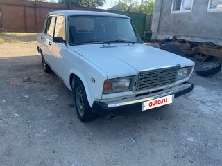 1999 Lada (ВАЗ) 2107, белый, 60000 рублей, вид 2