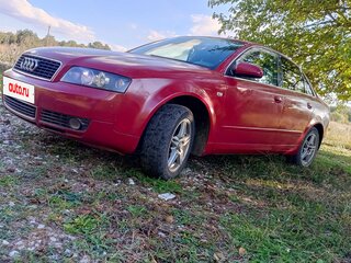 2001 Audi A4 II (B6), красный, 450000 рублей, вид 1