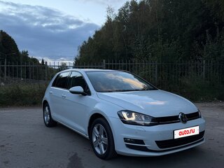 2013 Volkswagen Golf VII, белый, 1500000 рублей, вид 3