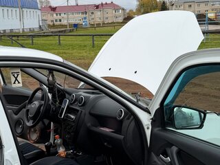 2015 Lada (ВАЗ) Granta I, белый, 480000 рублей, вид 5