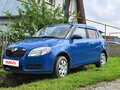 2009 Skoda Fabia II, синий, 350000 рублей - вид 1