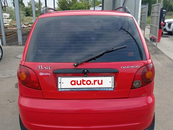 2010 Daewoo Matiz I Рестайлинг, красный - вид 3