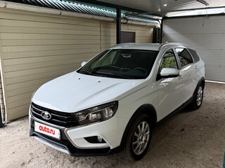 2018 Lada (ВАЗ) Vesta SW Cross I, белый, 1150000 рублей, вид 1