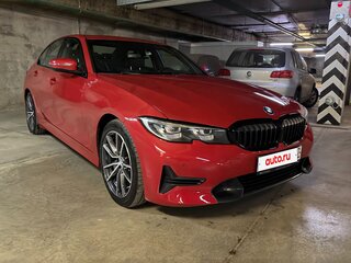 2021 BMW 3 серии 318d VII (G2x), красный, 3900000 рублей, вид 2