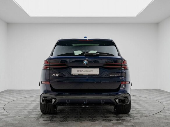 2025 BMW X5 30d IV (G05/G18) Рестайлинг, синий - вид 5