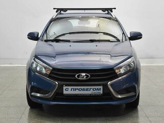 2018 Lada (ВАЗ) Vesta SW I, синий, 690000 рублей, вид 2