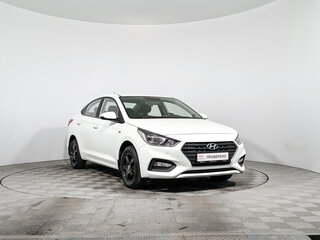 2017 Hyundai Solaris II, белый, 1078000 рублей, вид 3