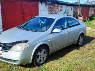 2002 Nissan Primera III (P12), серебристый, 379000 рублей, вид 1