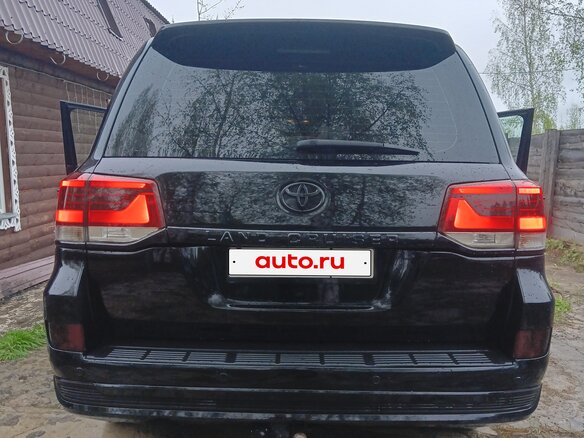 2008 Toyota Land Cruiser 200 Series, чёрный - вид 9