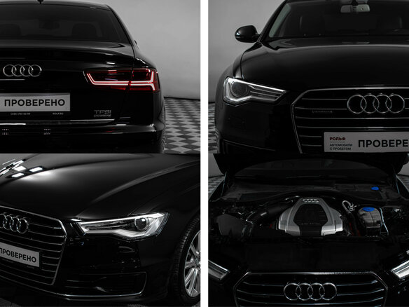 2016 Audi A6 IV (C7) Рестайлинг, чёрный, 2446000 рублей - вид 17