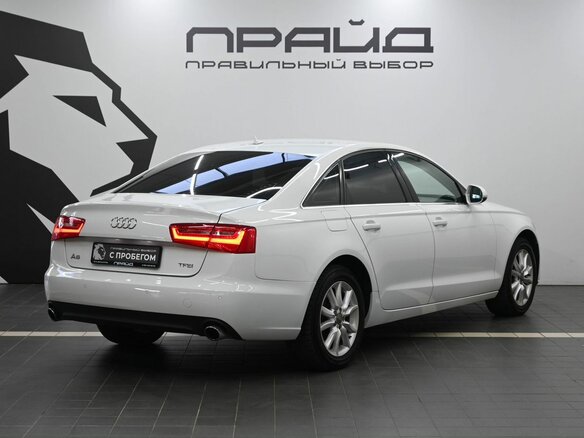 2013 Audi A6 IV (C7), белый - вид 2