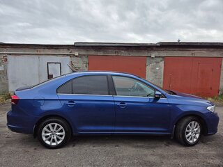 2022 Volkswagen Polo VI, синий, 1950000 рублей, вид 4