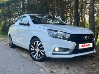 2018 Lada (ВАЗ) Vesta I, белый, 990000 рублей, вид 5