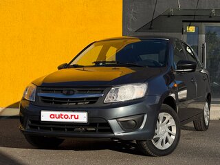 2016 Lada (ВАЗ) Granta I, серебристый, 335000 рублей, вид 3