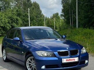 2007 BMW 3 серии 318i V (E90/E91/E92/E93), синий, 1050000 рублей, вид 3