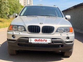 2002 BMW X5 4.4i I (E53), серебристый, 599999 рублей, вид 2