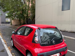 2010 Citroen C1 I Рестайлинг, красный, 349000 рублей, вид 4