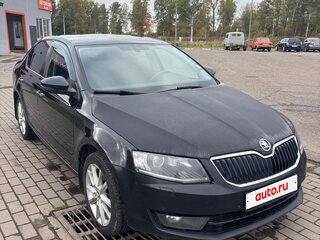 2016 Skoda Octavia III (A7), чёрный, 1400000 рублей, вид 2
