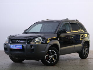 2005 Hyundai Tucson I, чёрный, 899000 рублей, вид 3