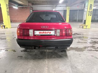 1991 Audi 80 IV (B3), красный, 125000 рублей, вид 4