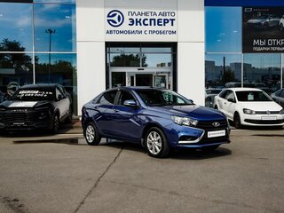 2022 Lada (ВАЗ) Vesta I, синий, 1130000 рублей, вид 1