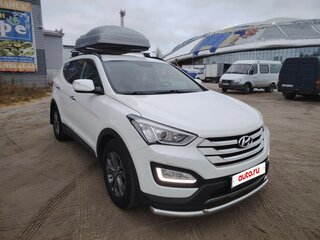 2013 Hyundai Santa Fe III, белый, 1600000 рублей, вид 2